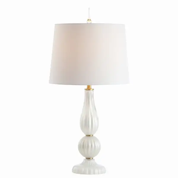 Accent Glass Metal LED Table Lamp