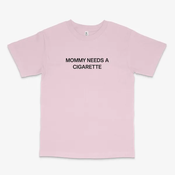 Tired Mom Graphic Cotton Tee