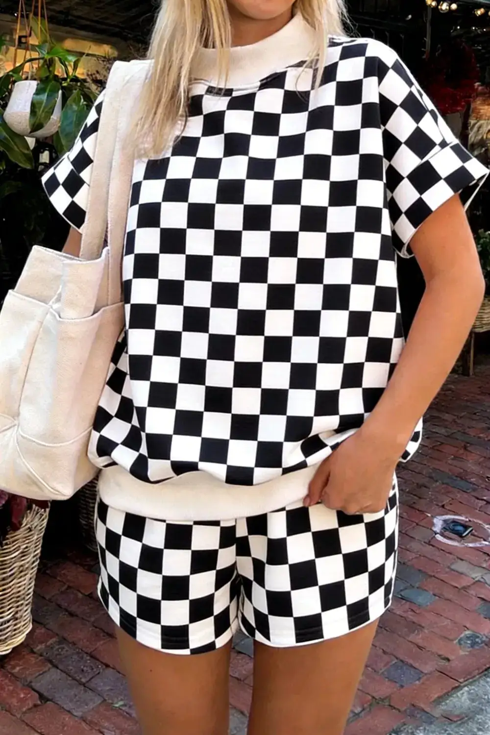 Relaxed Everyday Tee and Shorts Matching Set