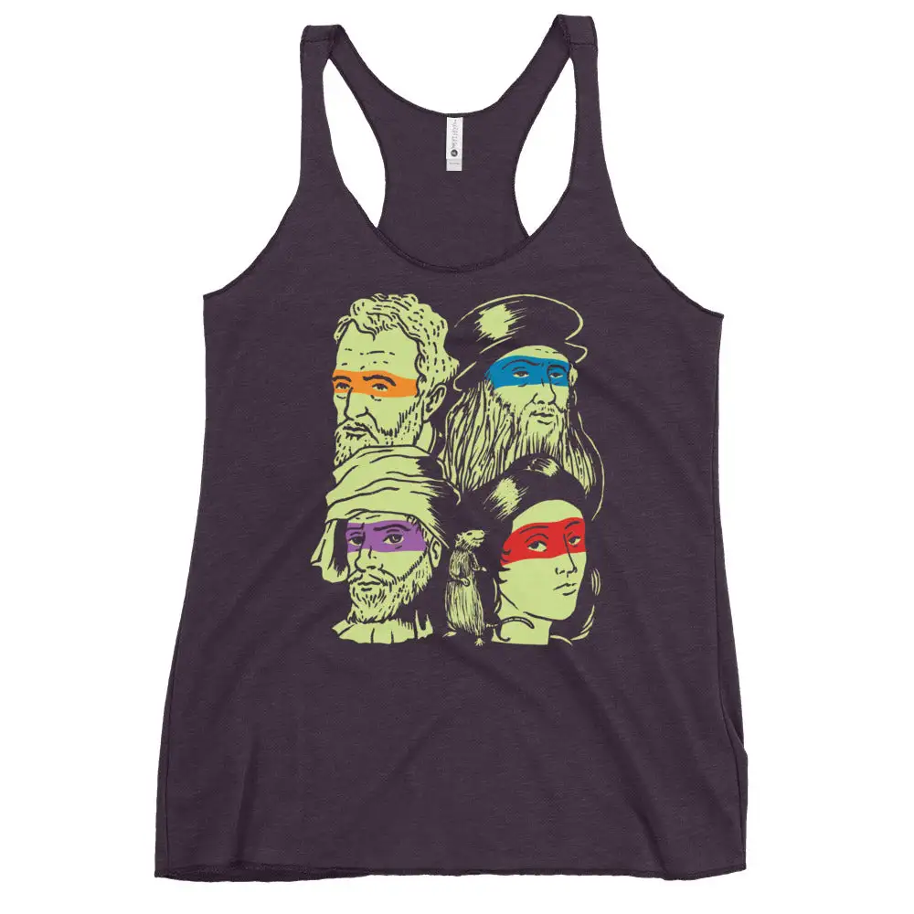 Ninja Print Racerback Tank