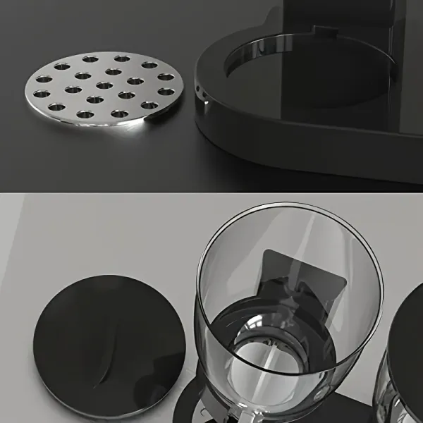 Triple Cereal Dispenser with Airtight Containers, Kitchen Tool for Cereal and Dry Food Storage