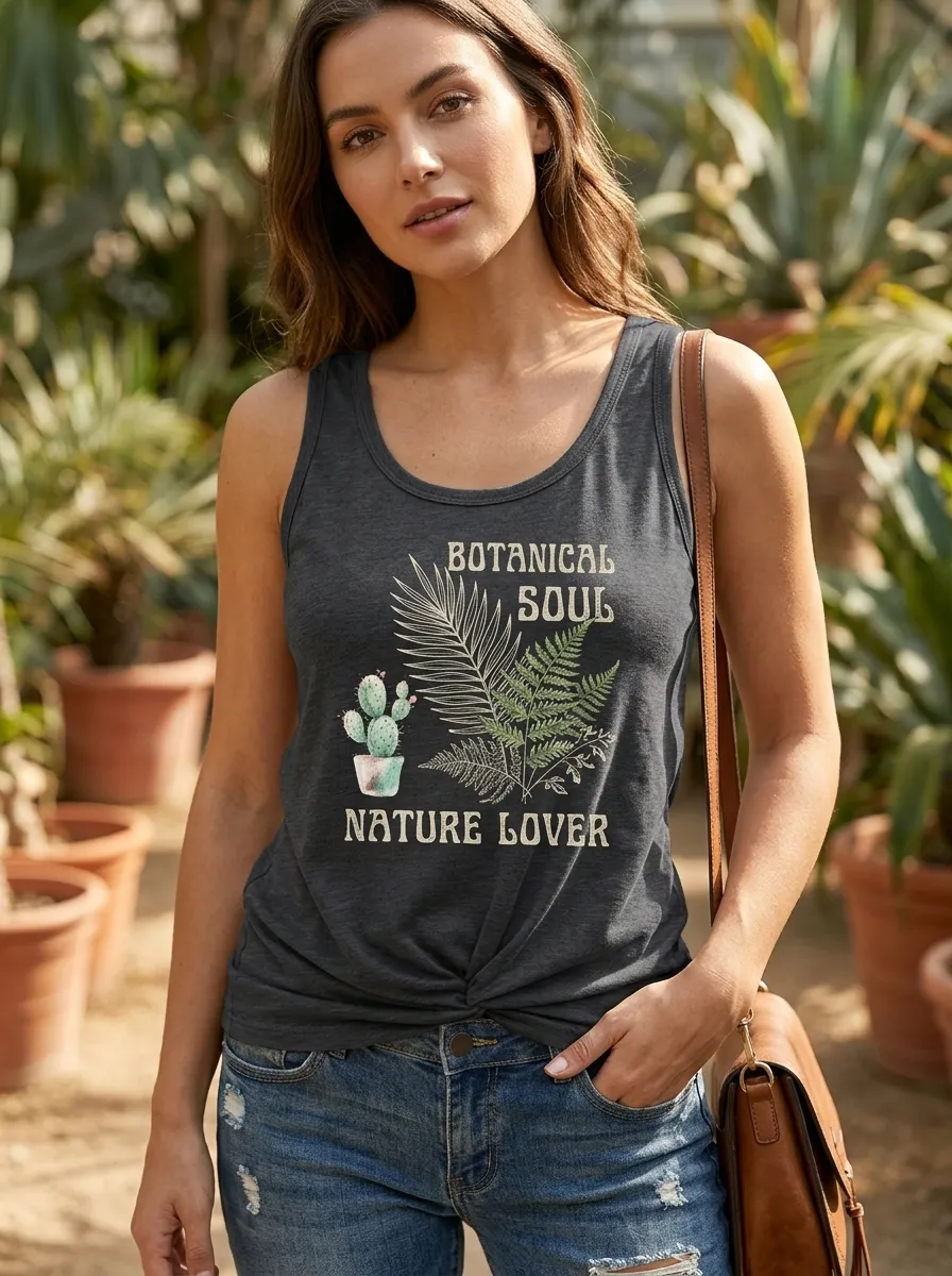 Botanical Soul Nature Tank Top Classic