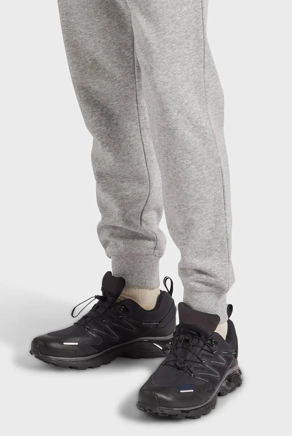 Soft Knit Elastic Waist Casual Sweatpants