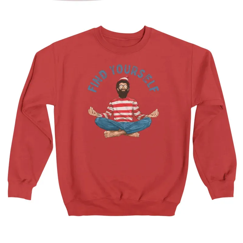 Meditation Round Neck Sweatshirt