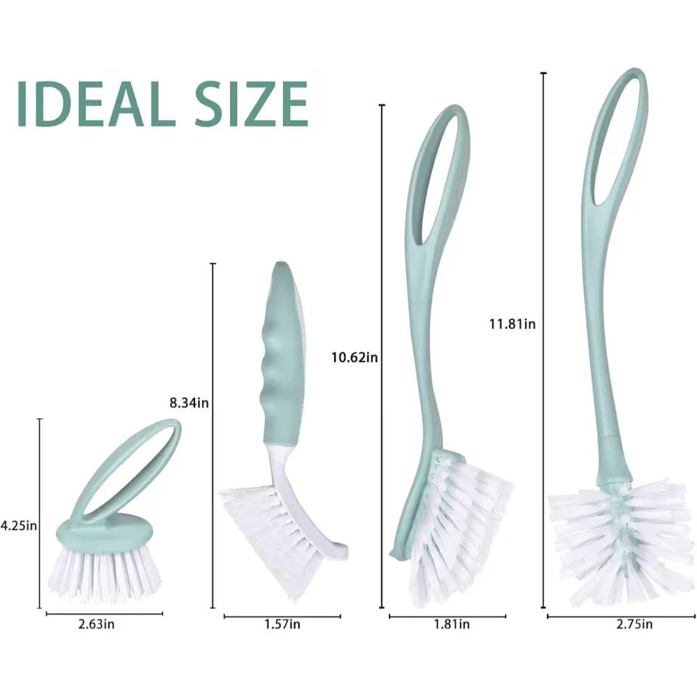 4-Piece Cleaning Brush Set