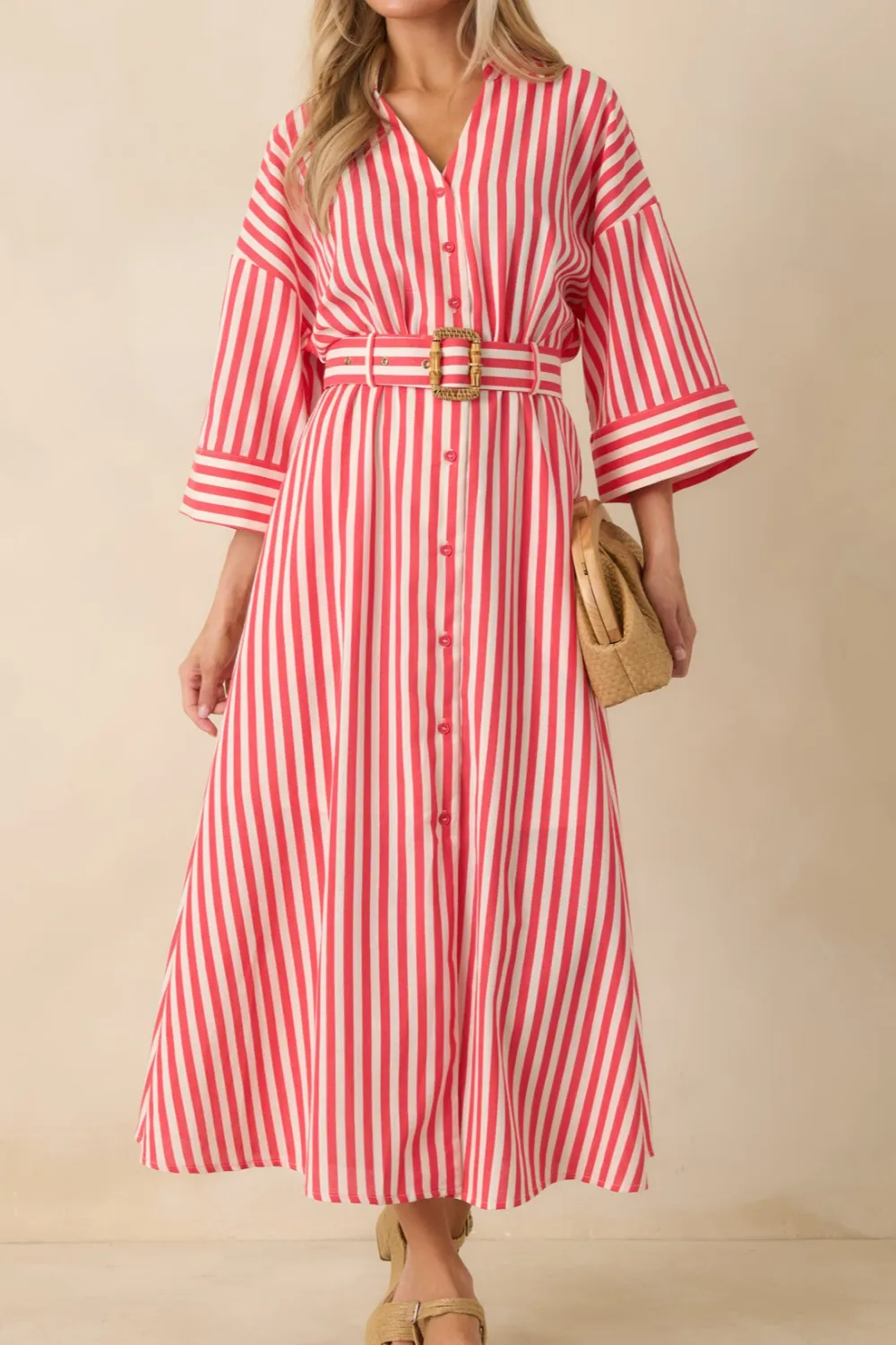 Polished Detail Casual Dress