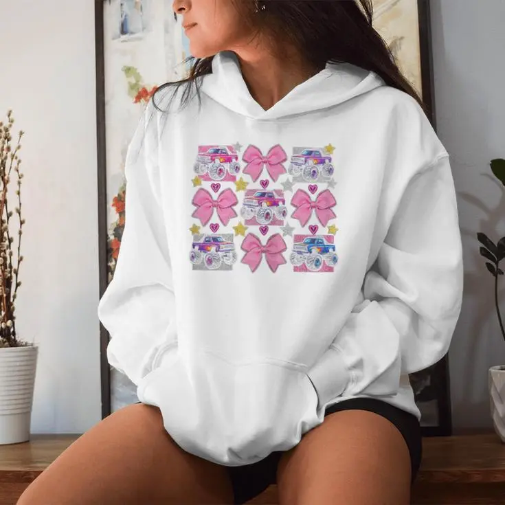 Truck Offroad Bow Women Hoodie