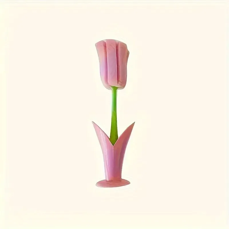 Tulip-Style Plastic Long-Handled Cup Brush