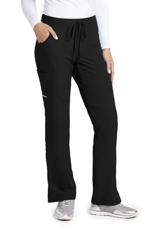 Women's Flat Front Beauty Healthcare Scrub Trousers