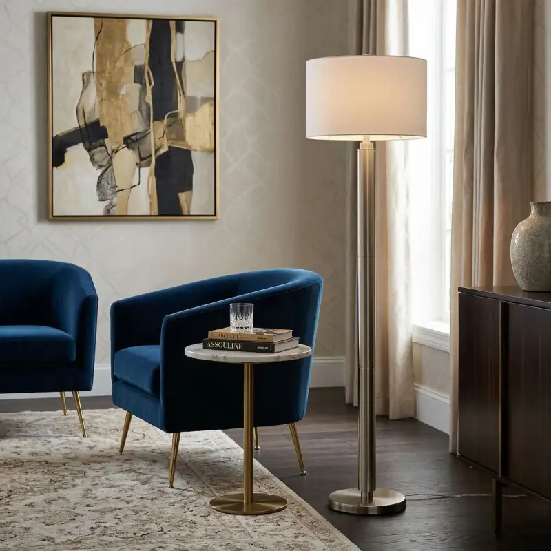 Minimal Metal Floor Lamp