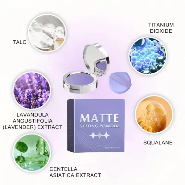 Frosting Pore-Minimizing Setting Powder