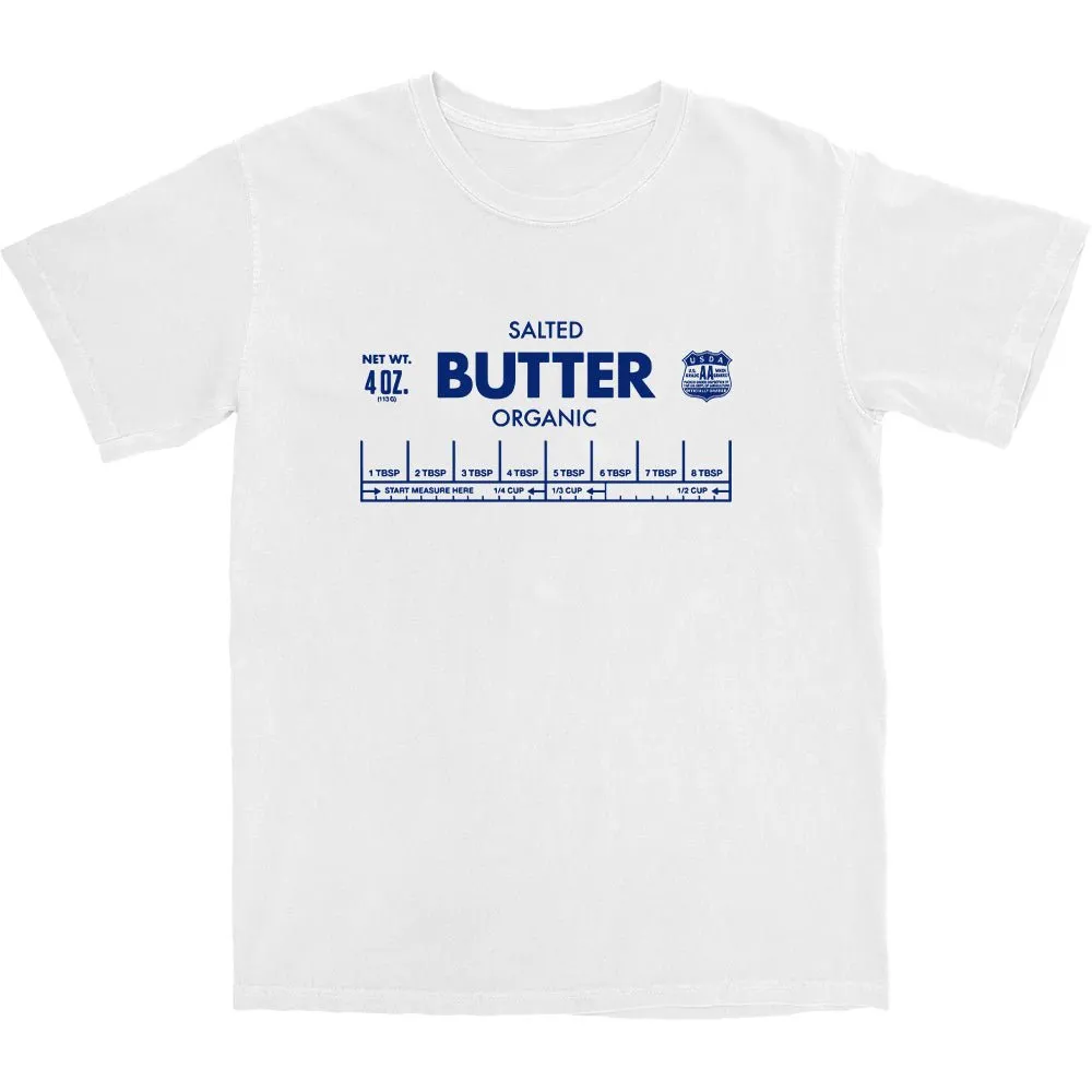 Butter Print Cotton Tee