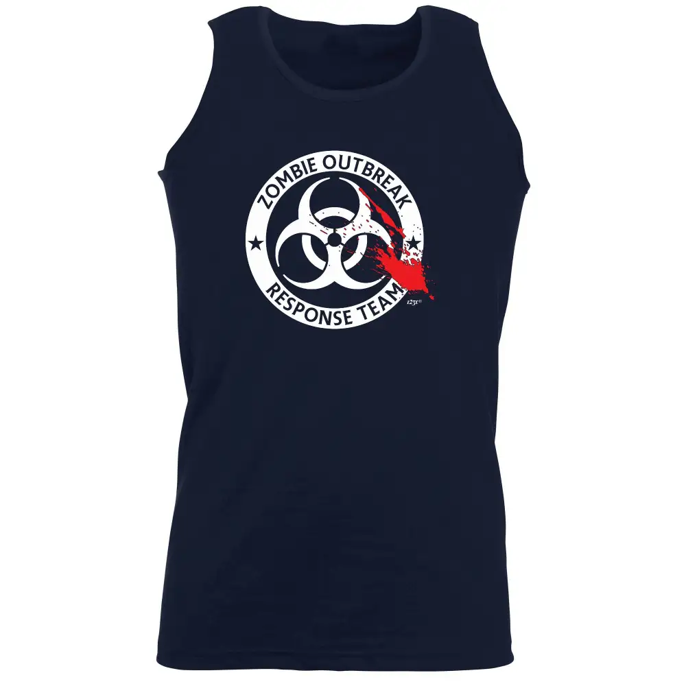 Zombie Response Graphic Tank Top