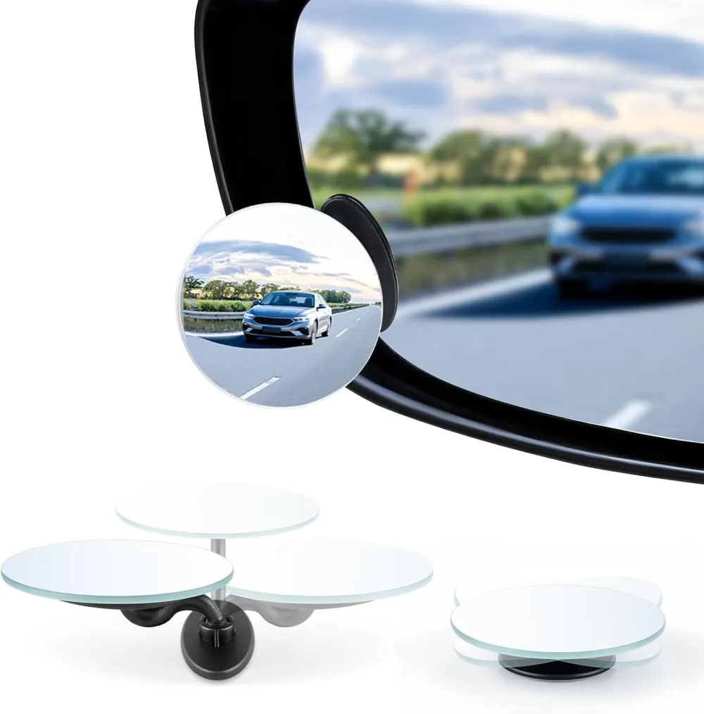 Frameless Blind Spot Mirror Set