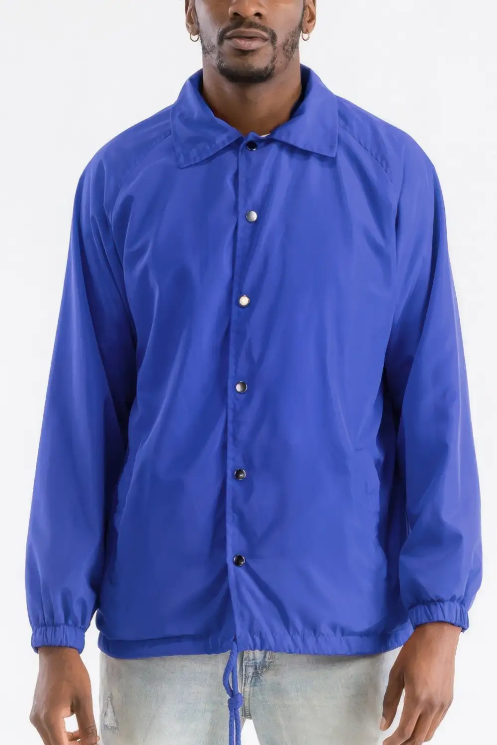 Casual Windbreaker Coaches Jacket