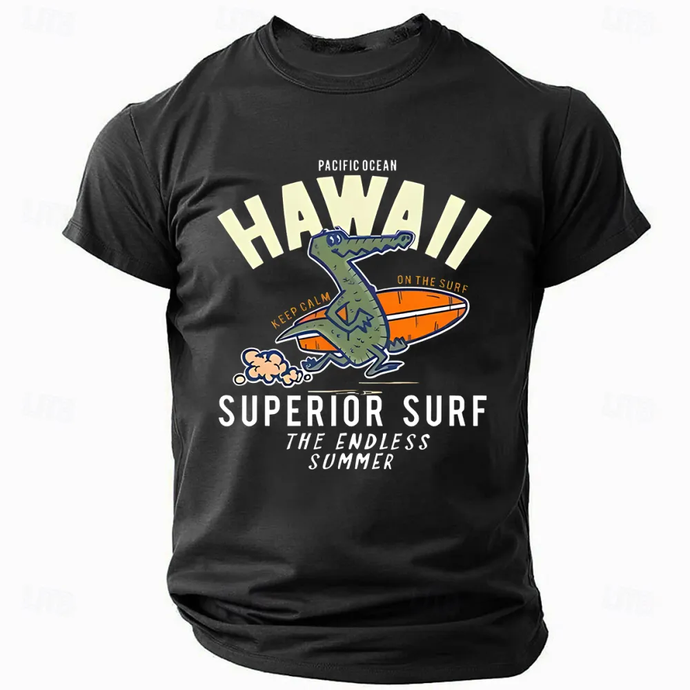 Hawaii Surf Superiority Graphic T-Shirt
