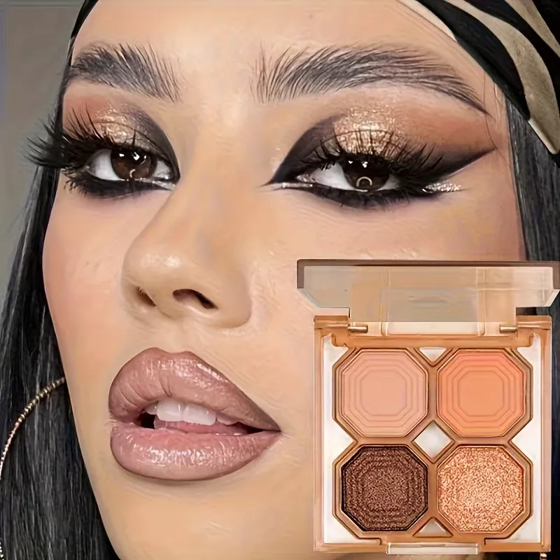 Matte & Metallic Gold Eye Palette