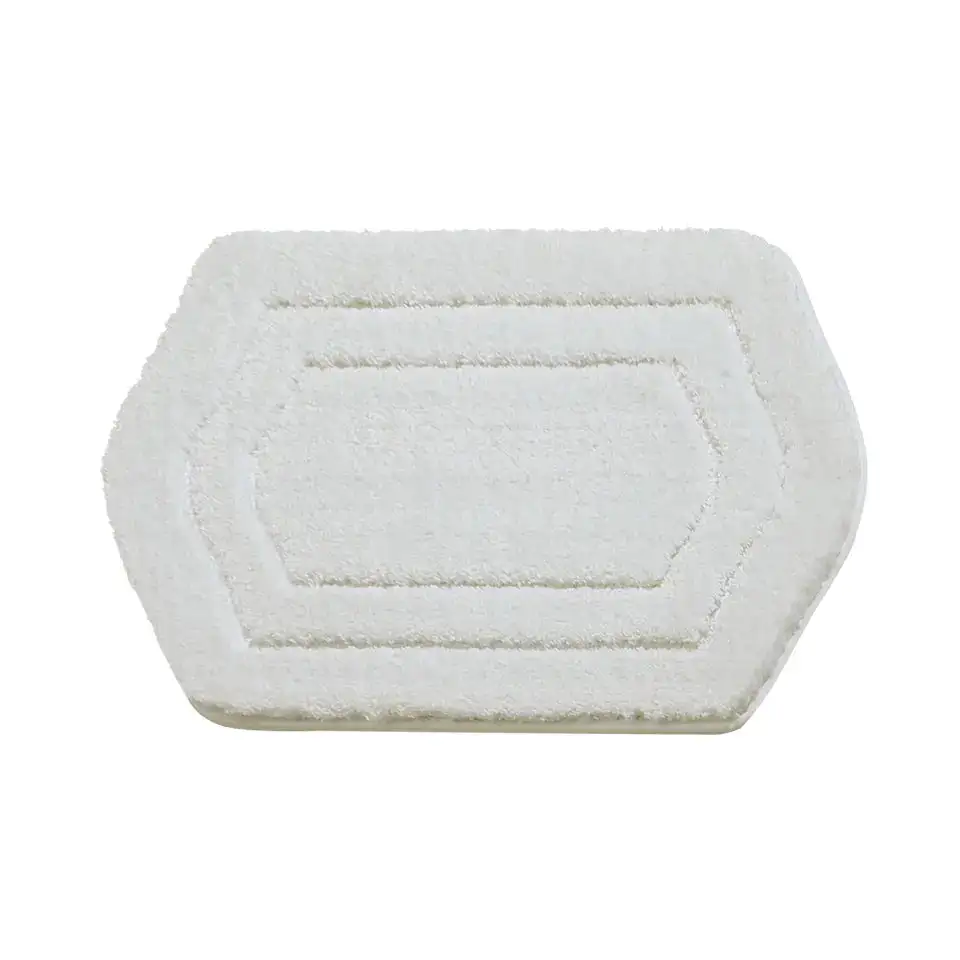 Fluffy Oval Bath Rug