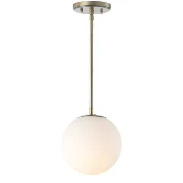 Metal/glass Globe LED Pendant