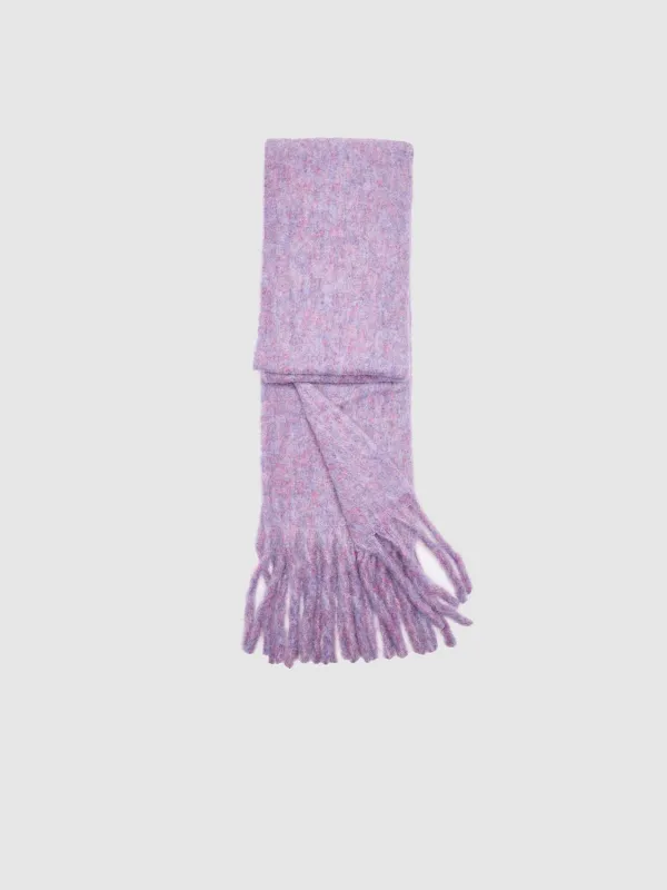 Marled Fringe Scarf