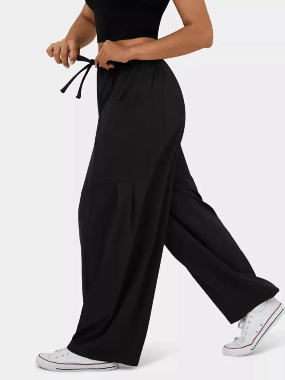 Casual Wide Leg Trousers