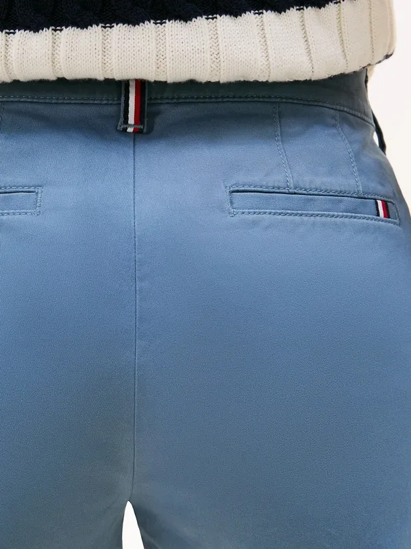 Blue Everyday Casual Pants