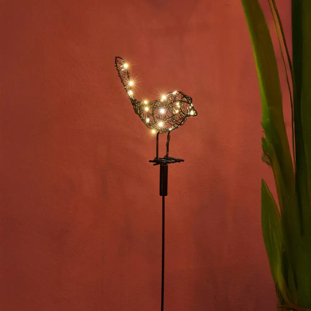 LED Solar Bird Stake Light