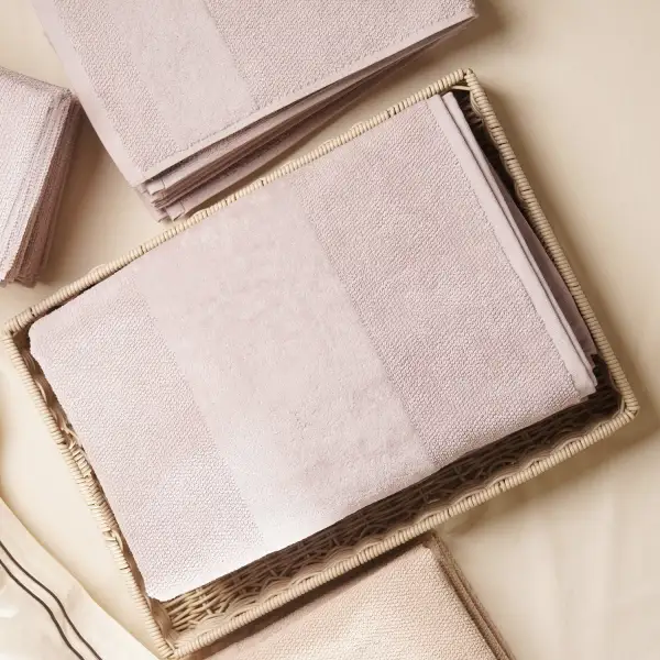 Blush Cotton Bath Towel