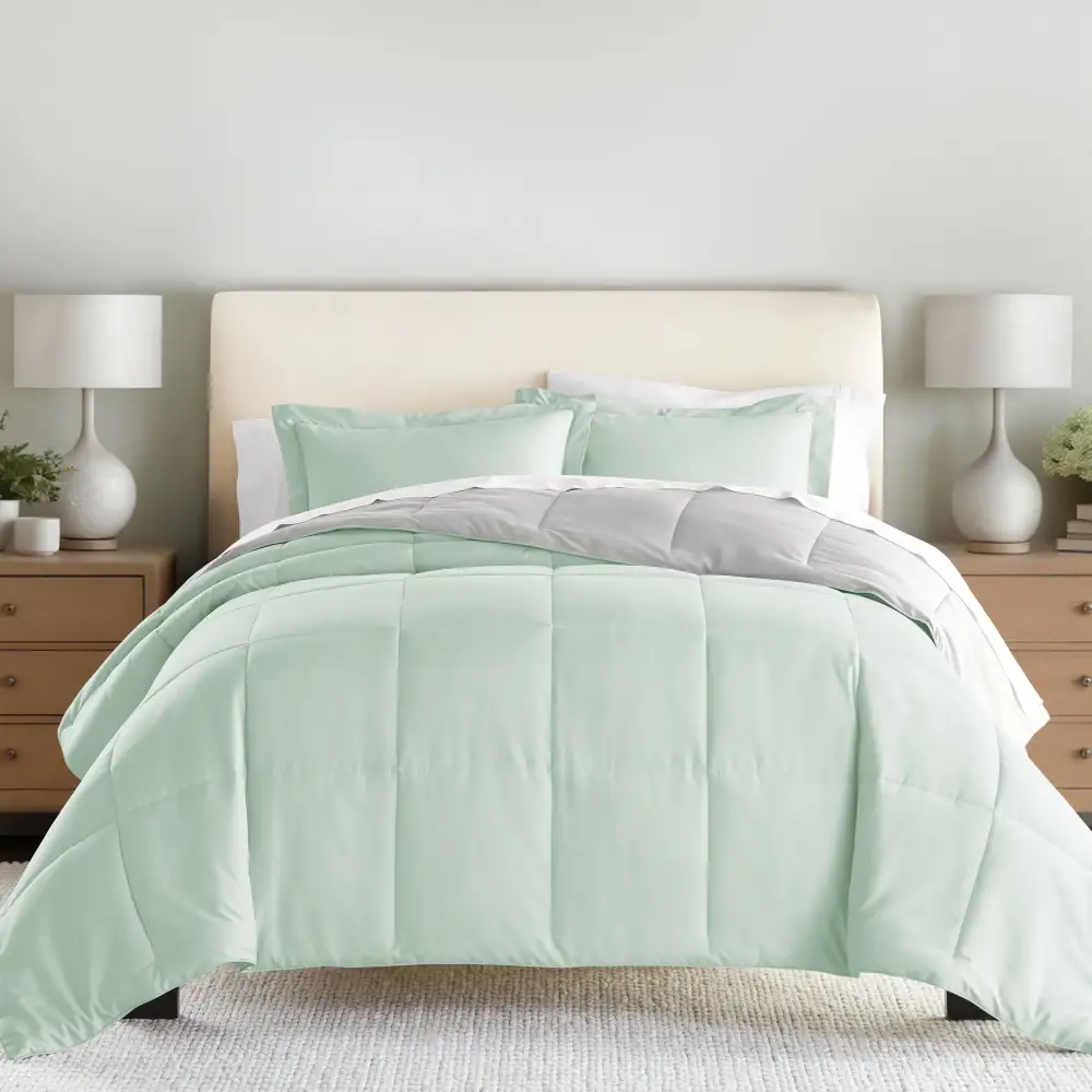 Reversible Down Alternative Comforter Set