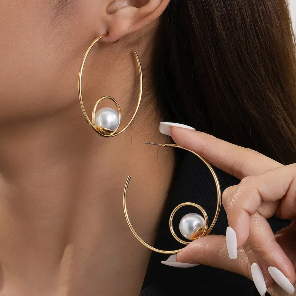 Classic Circle Earrings