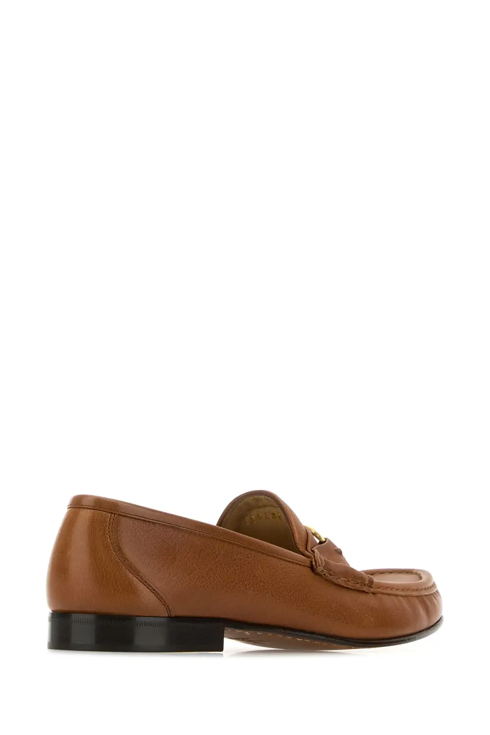 Round Toe Pebbled Calf Loafers