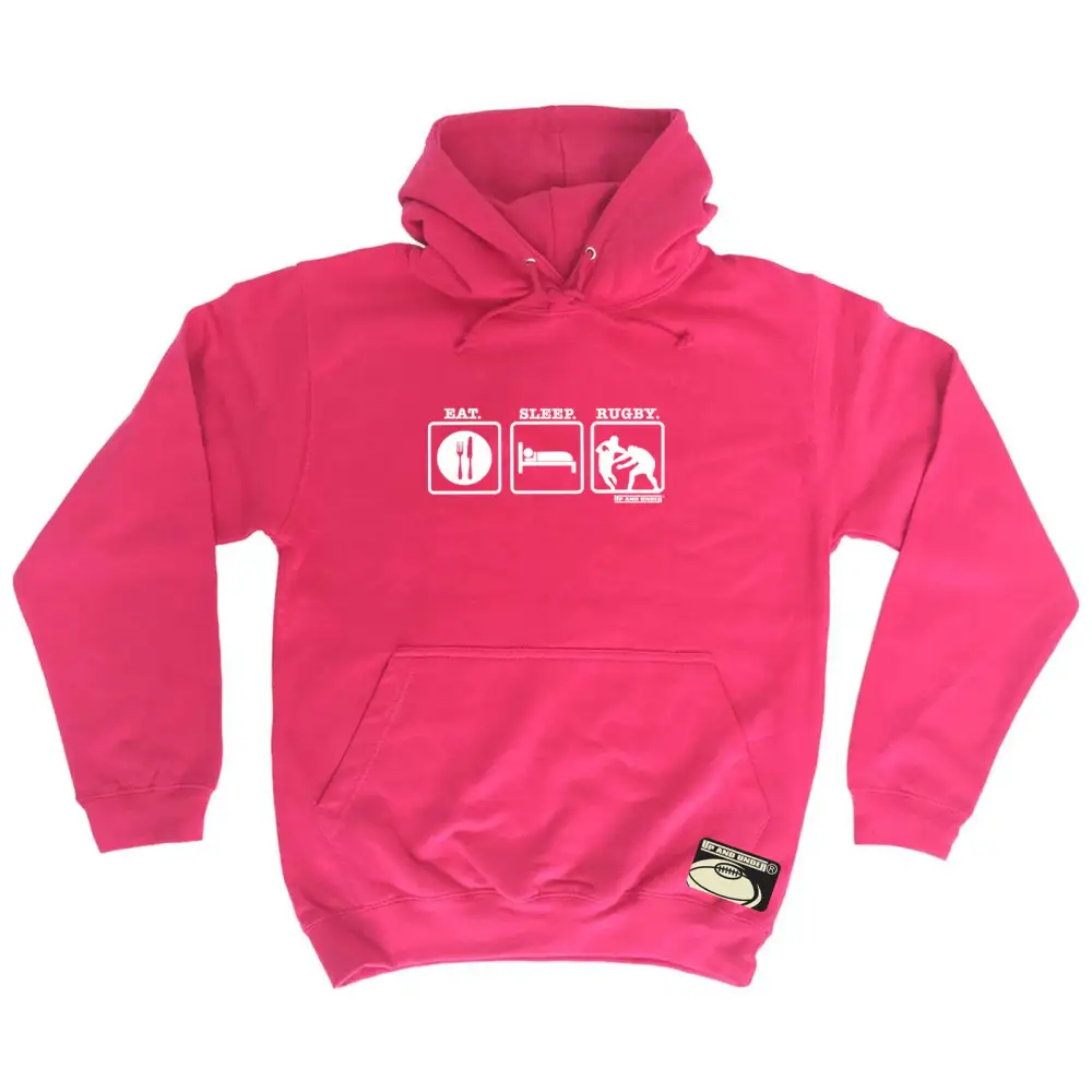 Rugby Routine Graphic Hoodie