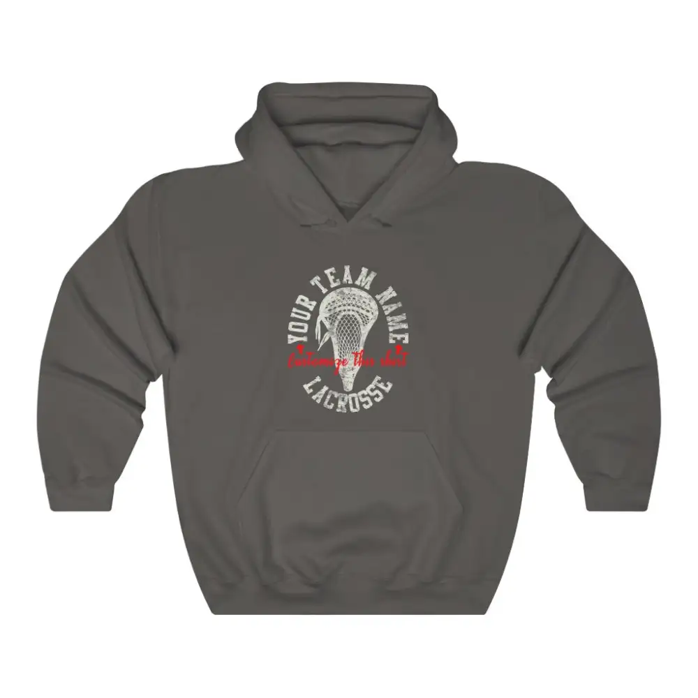 Vintage Lacrosse Stick Head Hoodie