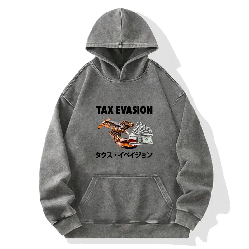 Funny Washed Hoodie