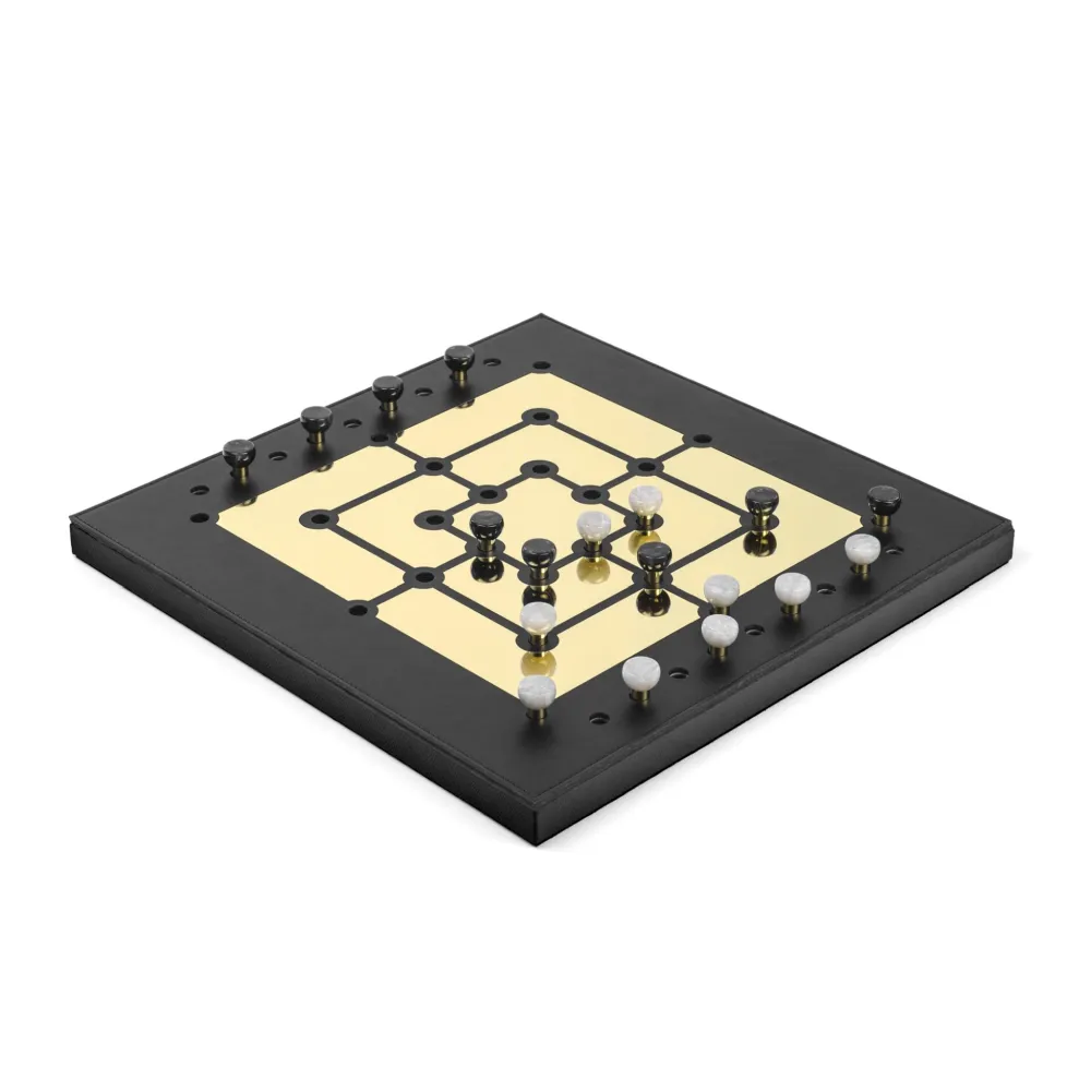 Leather Strategy Game Set