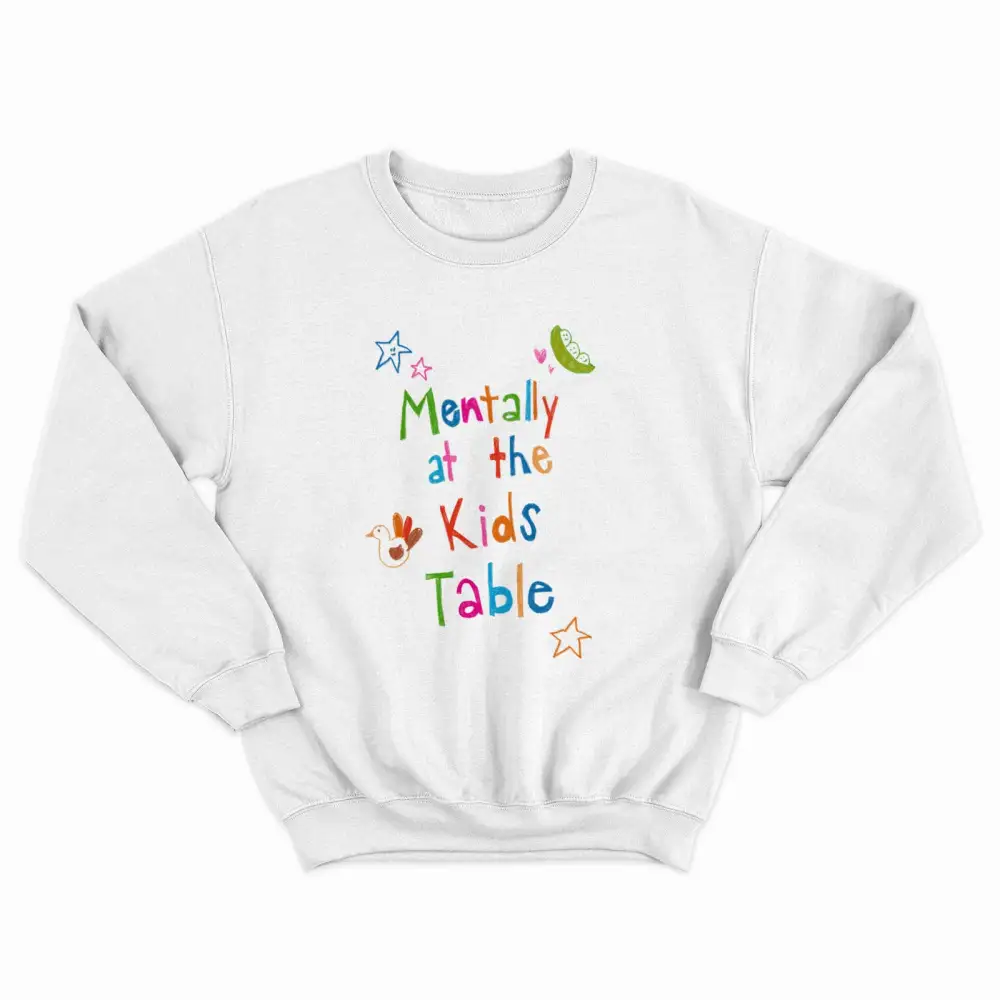 Kids Table Fleece Crewneck