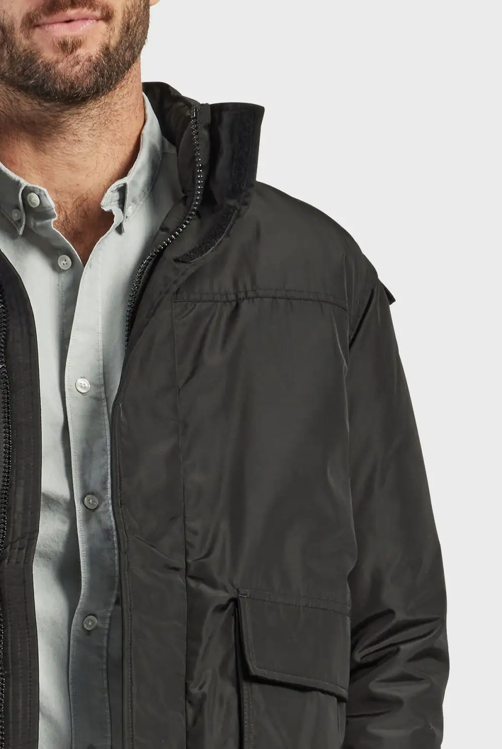 Water Resistant Puffer Insulated Winter Jacket
