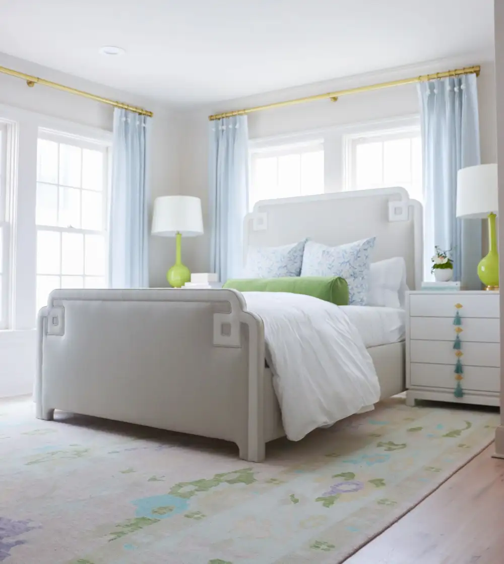 Refined Upholstered Bed