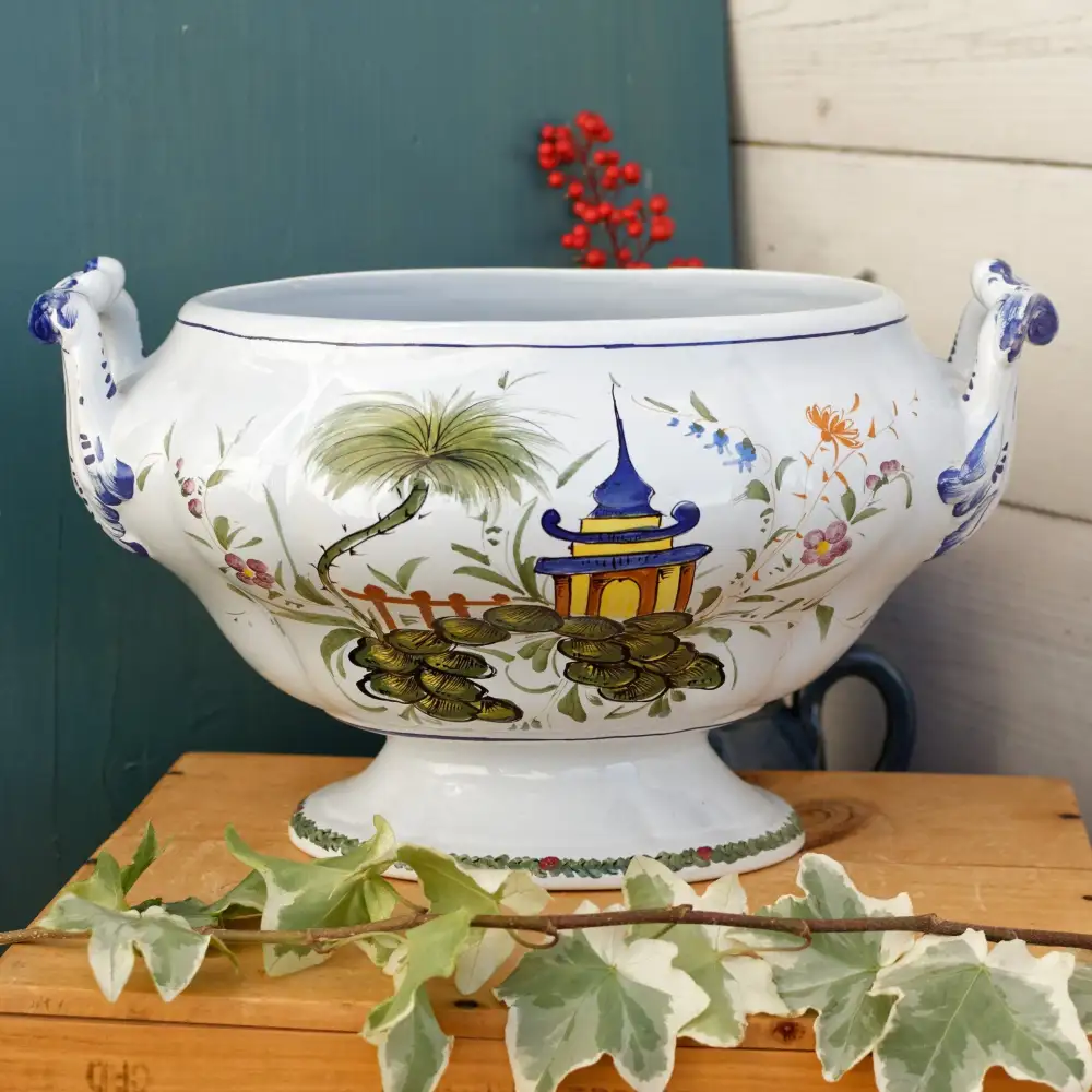 Hand-Painted Covered Kitchen Accent