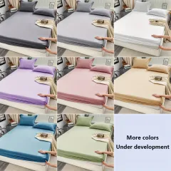 3 Pcs Multi-Color Bed Sheet Set