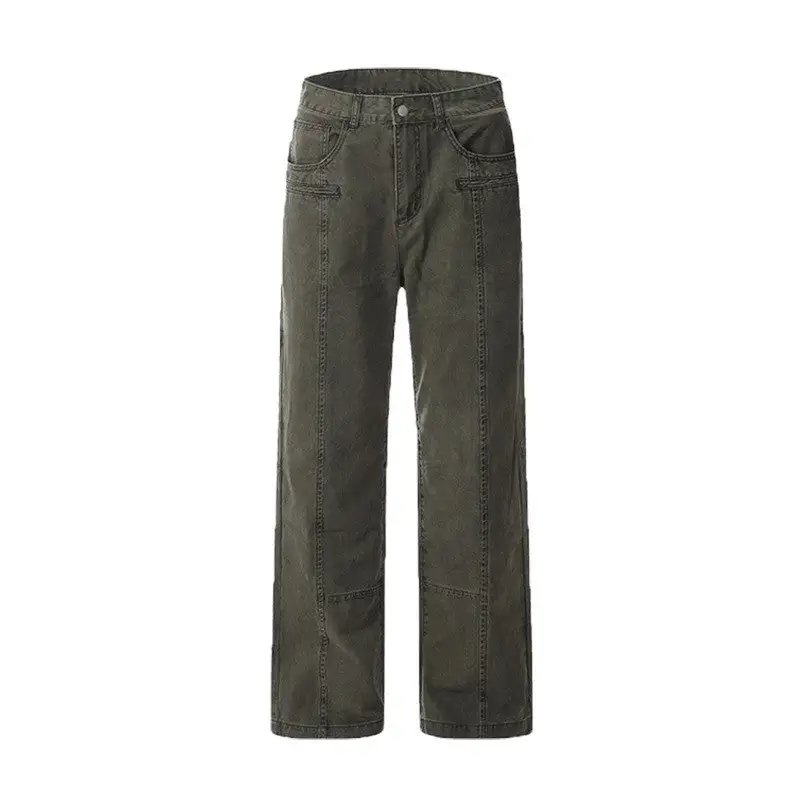 Women's Loose Fit Washed Jeans