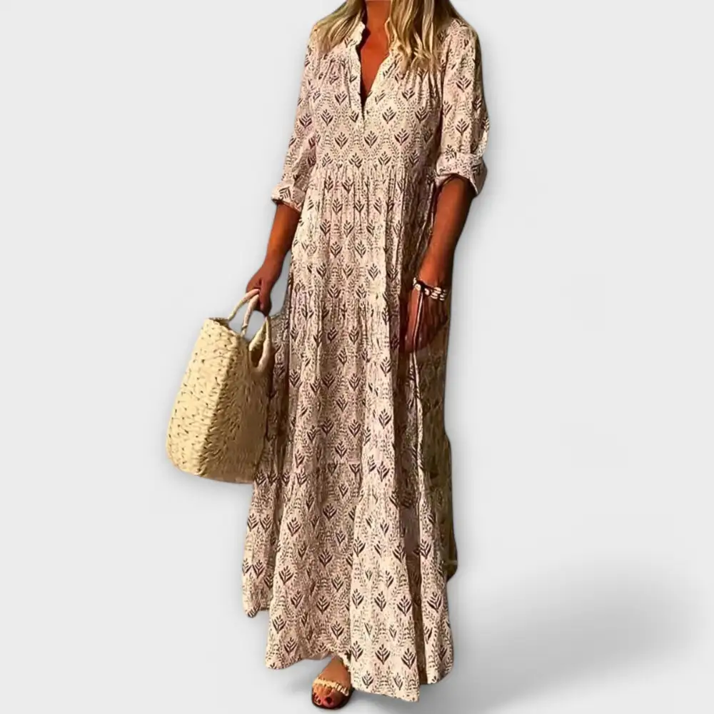 Flowing Relaxed Maxi Dress