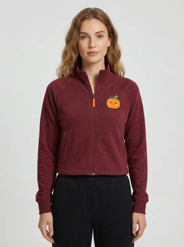 Women's Halloween Ghost Pumpkin Printed Tracksuit Set