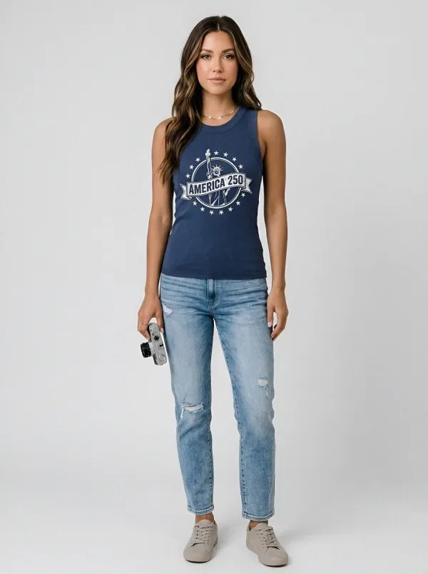Everyday Patriotic Liberty Heritage Tank Top