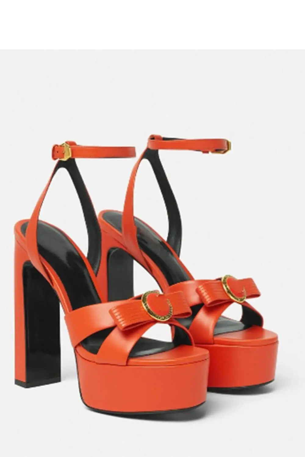 Ribbon Satin Open Square Toe