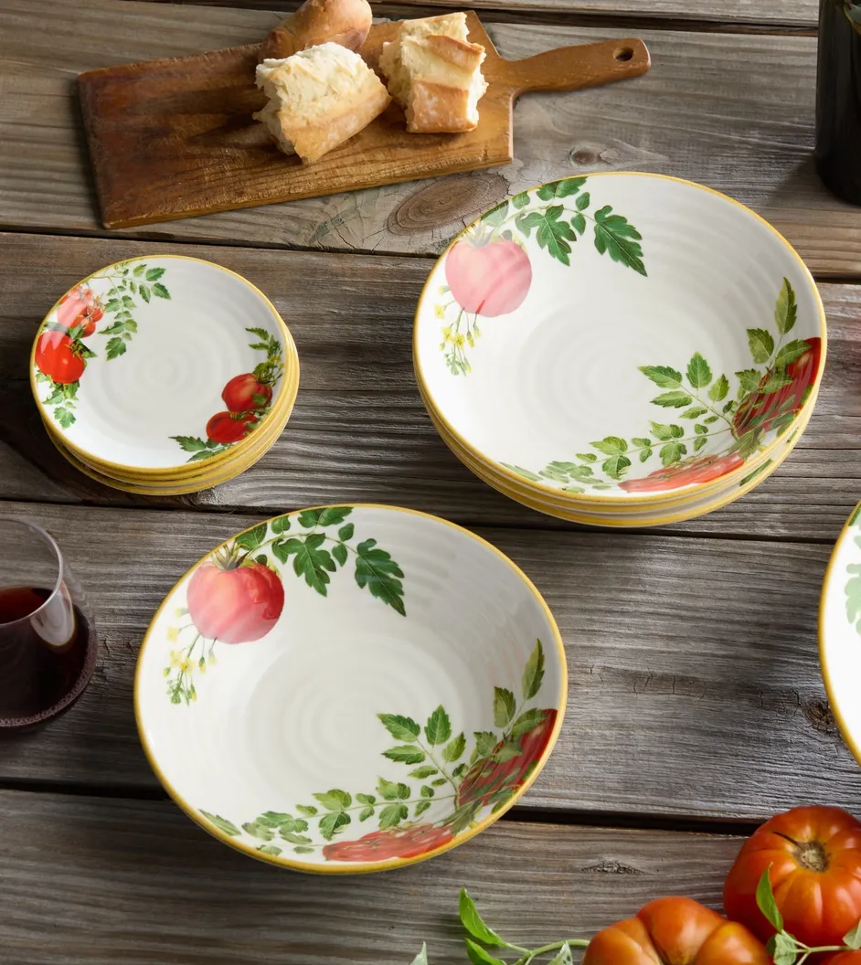Ceramic Pasta Bowl Set