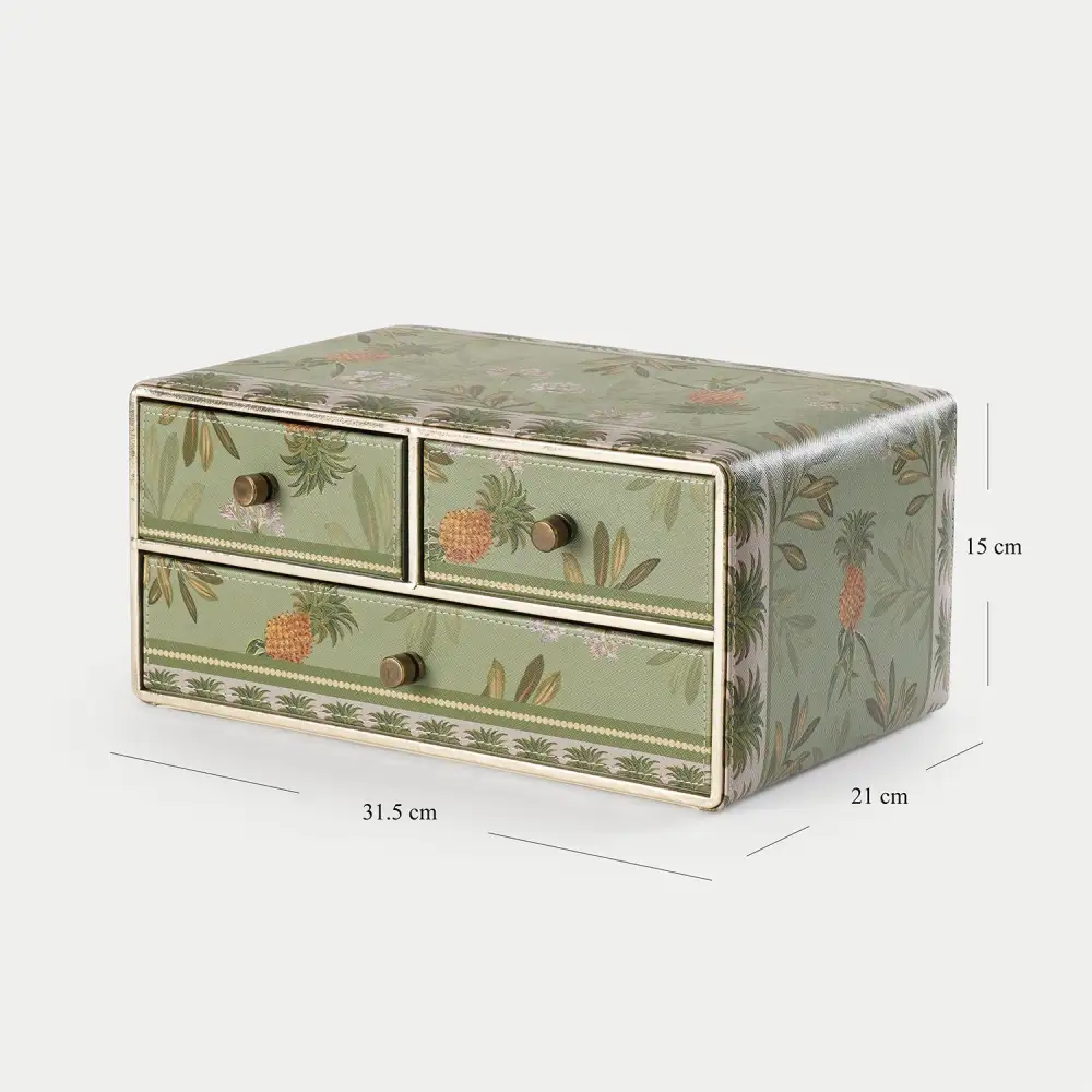 Green Pineapple Jewelry Organizer