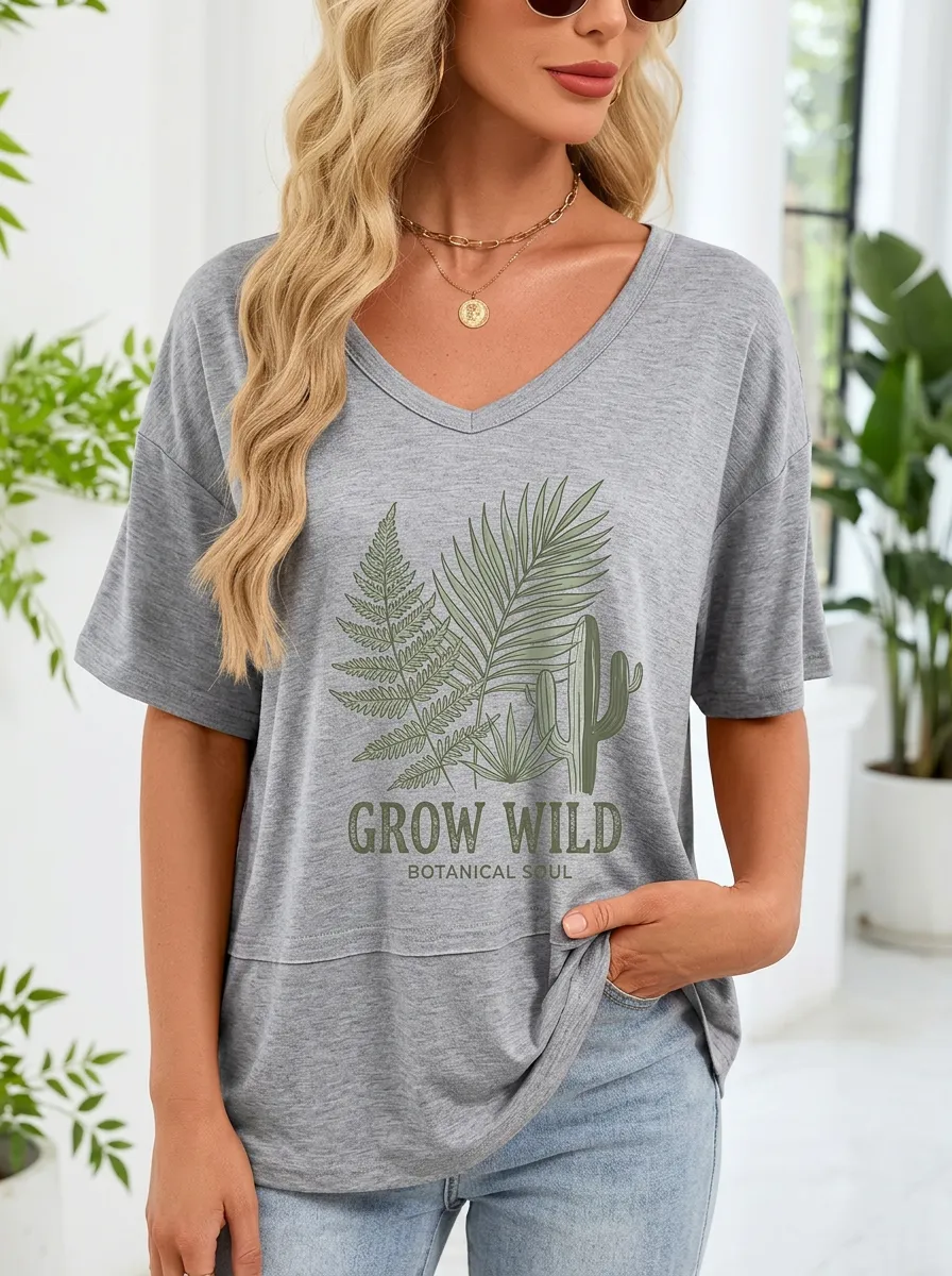 Botanical Grow Wild T-Shirt