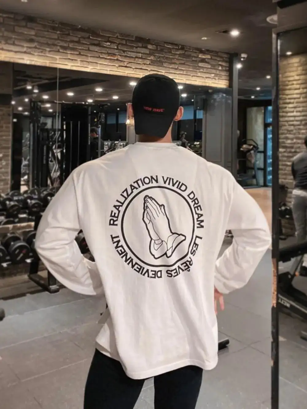 Washed Graphic Crew Neck Tee