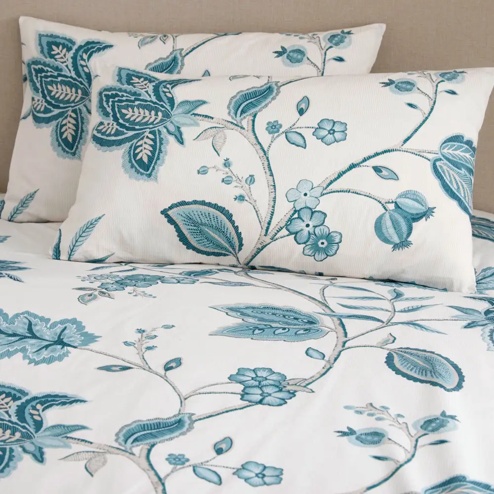 Refined Bedroom Printed Brushed Cotton Duvet Cover Set